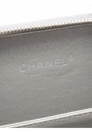 CHANEL Pre-Owned 2017-2018 small CC Filigree Vanity two-way handbag - Silver