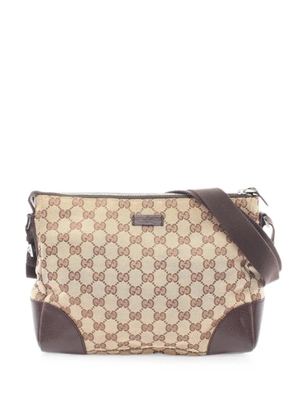 Gucci Pre-Owned 2000s GG-canvas shoulder bag - Neutrals