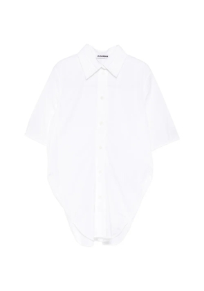 Jil Sander light cotton poplin shirt - White