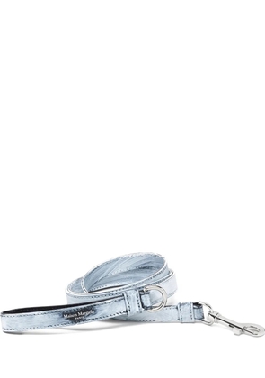 Maison Margiela painted leather leash - Grey