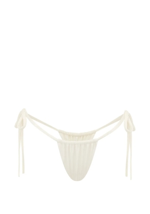 FAE SWIM Birdie bikini briefs - Neutrals