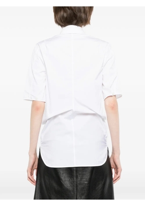 Jil Sander light cotton poplin shirt - White