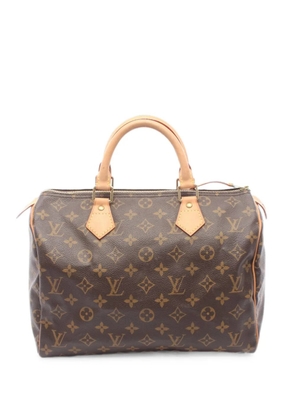 Louis Vuitton Pre-Owned 2003 30 Monogram Speedy shoulder bag - Brown