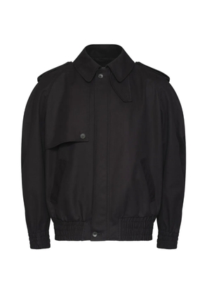MM6 Maison Margiela cotton twill jacket - Black