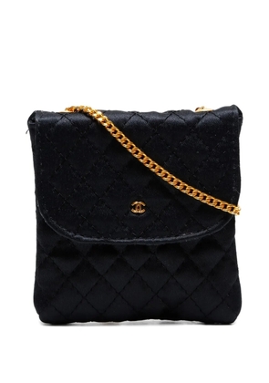 CHANEL Pre-Owned 1990-2000s diamond-quilted mini bag - Black