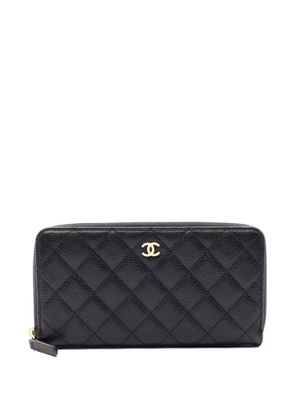 CHANEL Pre-Owned 2018 leather wallet - Black