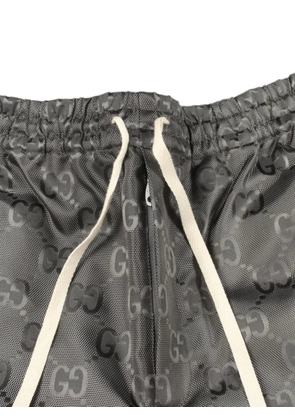 Gucci Pre-Owned 2010s GG Monogram Off the Grid shorts - Grey