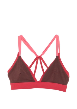P.E Nation Activate strappy sports bra - Red