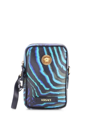 Versace Pre-Owned Medusa Biggie Pouch Printed Leather Micro crossbody bag - Multicolour