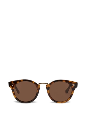 Nanushka Duy round-frame sunglasses - Brown