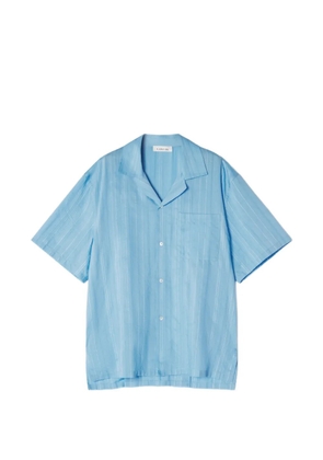 Lanvin striped button shirt - Blue