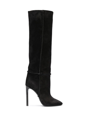 Saint Laurent Mica knee-high boots - Black