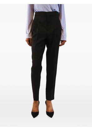 Nili Lotan pleated wool trousers - Black