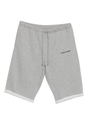 ROMEO HUNTE Collegiate terry shorts - Blue
