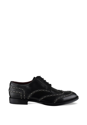 Dolce & Gabbana studded derby shoes - Black
