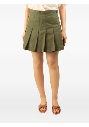 Valentino Garavani Pre-Owned pleated mini skirt - Green