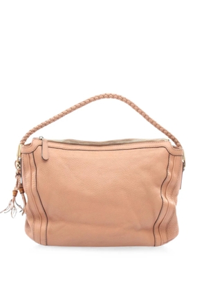 Gucci Pre-Owned 2000s Bella braided-handle leather shoulder bag - Pink