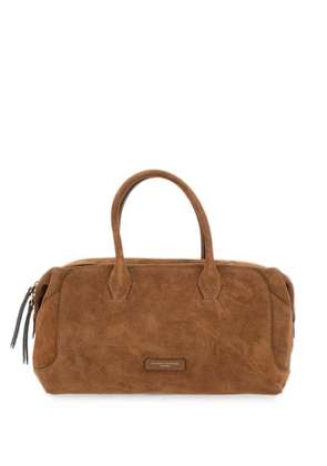 GIANNI CHIARINI Gemma suede tote bag - Brown
