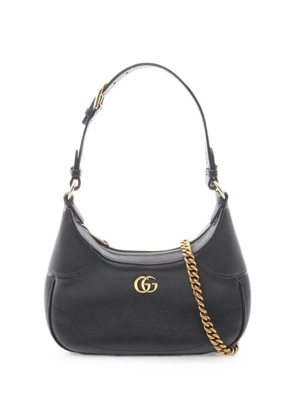 Gucci Pre-Owned 2010s small Aphrodite chain-strap leather shoulder bag - Black