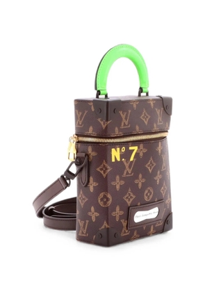 Louis Vuitton Pre-Owned Vertical Box Trunk Bag No.7 Trunk L'Oeil Vintage Monogram Canvas crossbody bag - Brown