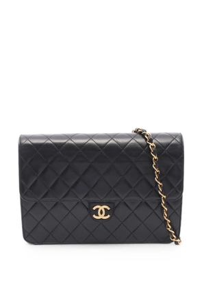 CHANEL Pre-Owned 1997-1999 quilted CC turn-lock shoulder bag - Black