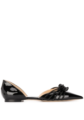 Jimmy Choo Kaitence ballerina shoes - Black