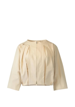Simkhai Jess pleated jacket - Neutrals