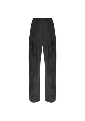 IRO Kalei pinstripe-pattern pleated trousers - Grey