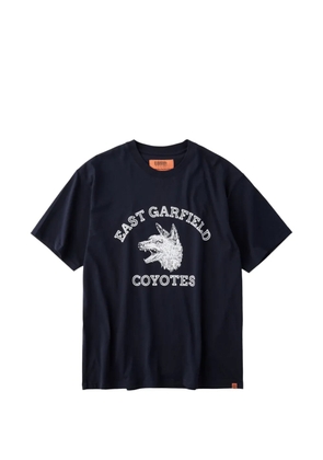 UNIVERSAL OVERALL graphic-print short-sleeve T-shirt - Blue