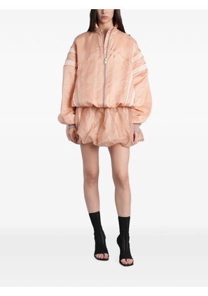 B1ARCHIVE zip-up bubble-skirt dress - Pink