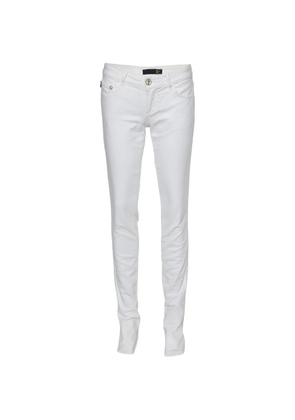 Just Cavalli Vintage embroidered pocket jeans - White