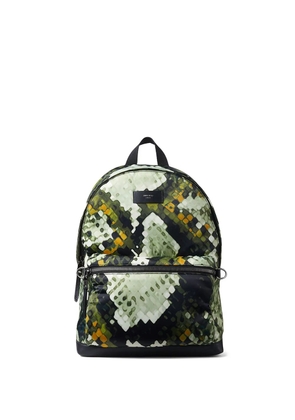 Jimmy Choo Wilmer graphic-print backpack - Green