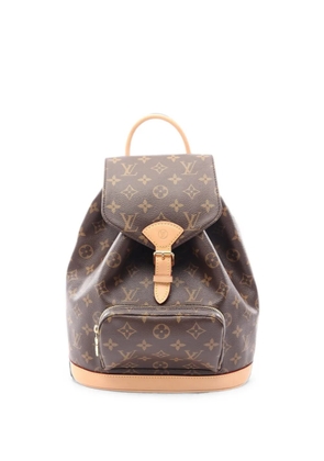 Louis Vuitton Pre-Owned 2010s Monogram Montsouris PM backpack - Brown