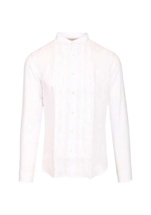 Al Duca D’Aosta 1902 pleated-detail shirt - White