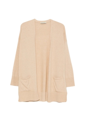 SERGIO MORETTI FIRENZE open-front patch-pocket cardigan - Neutrals