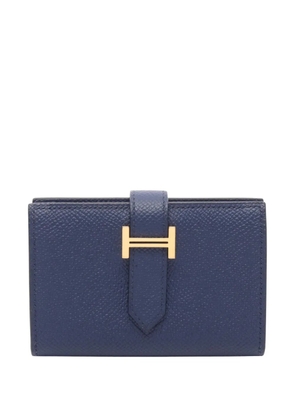 Hermès Pre-Owned 2023 mini Bleu de Plus card case - Blue