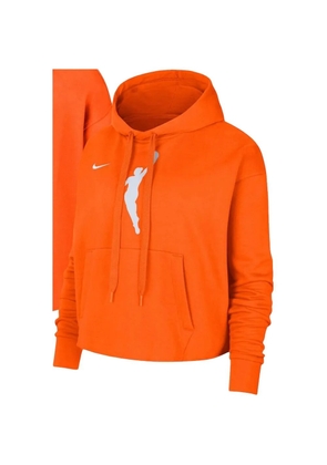 Nike Team 13 Courtside WNBA cropped hoodie - Orange