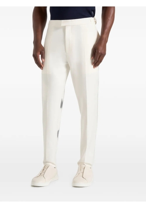 Manière De Voir Hubert in off-white slim-fit tailored trousers - Neutrals
