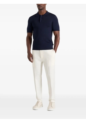 Manière De Voir Hubert in off-white slim-fit tailored trousers - Neutrals