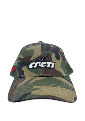 Travis Scott Cacti ComplexCon Exclusive camouflage-print cap - Green