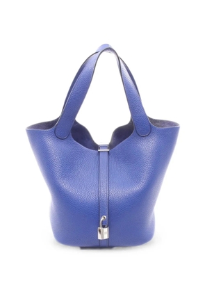 Hermès Pre-Owned 2017 MM Picotin handbag - Blue