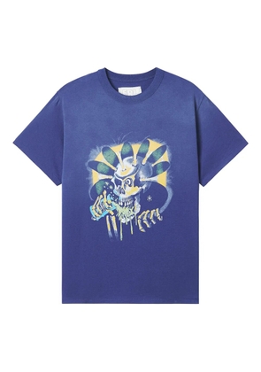 ERL graphic print T-shirt - Blue