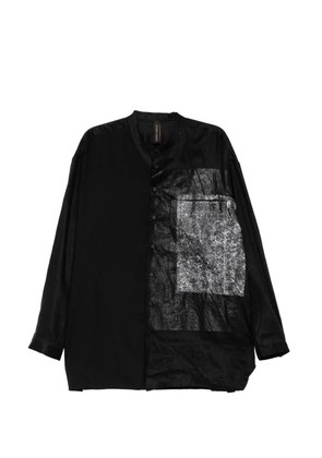 Giovanni Cavagna hand-painted shirt - Black