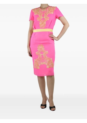 Giambattista Valli Vintage midi beaded dress - Pink
