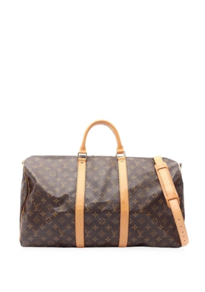 Louis Vuitton Pre-Owned 2004 Keepall Bandoulière 50 holdall - Brown