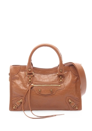 Balenciaga Pre-Owned Le City tote bag - Brown