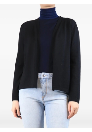 BAMFORD pleated-back cardigan - Black