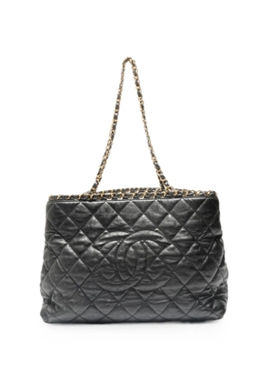 CHANEL Pre-Owned 2012-2013 Quilted Chain 2-Way shoulder bag - Black
