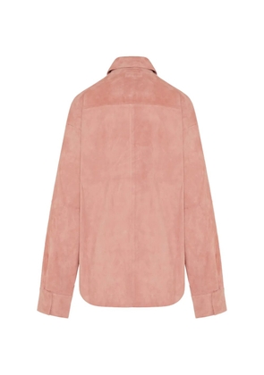 Stouls Simone suede shirt - Pink
