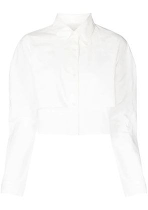 JNBY cropped cotton shirt - White